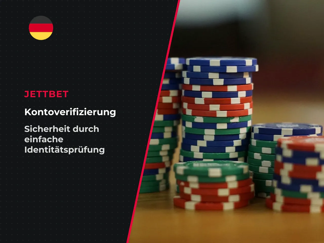 Jettbet Verifizierung vor Einzahlungen und Auszahlungen