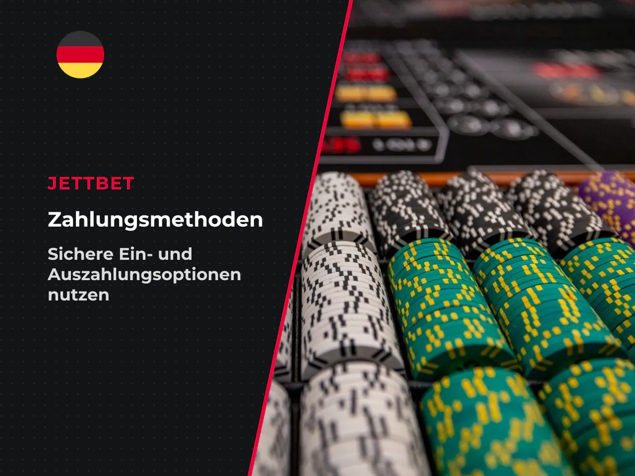 Bezahlmethoden und Auszahlung in Deutschland. In