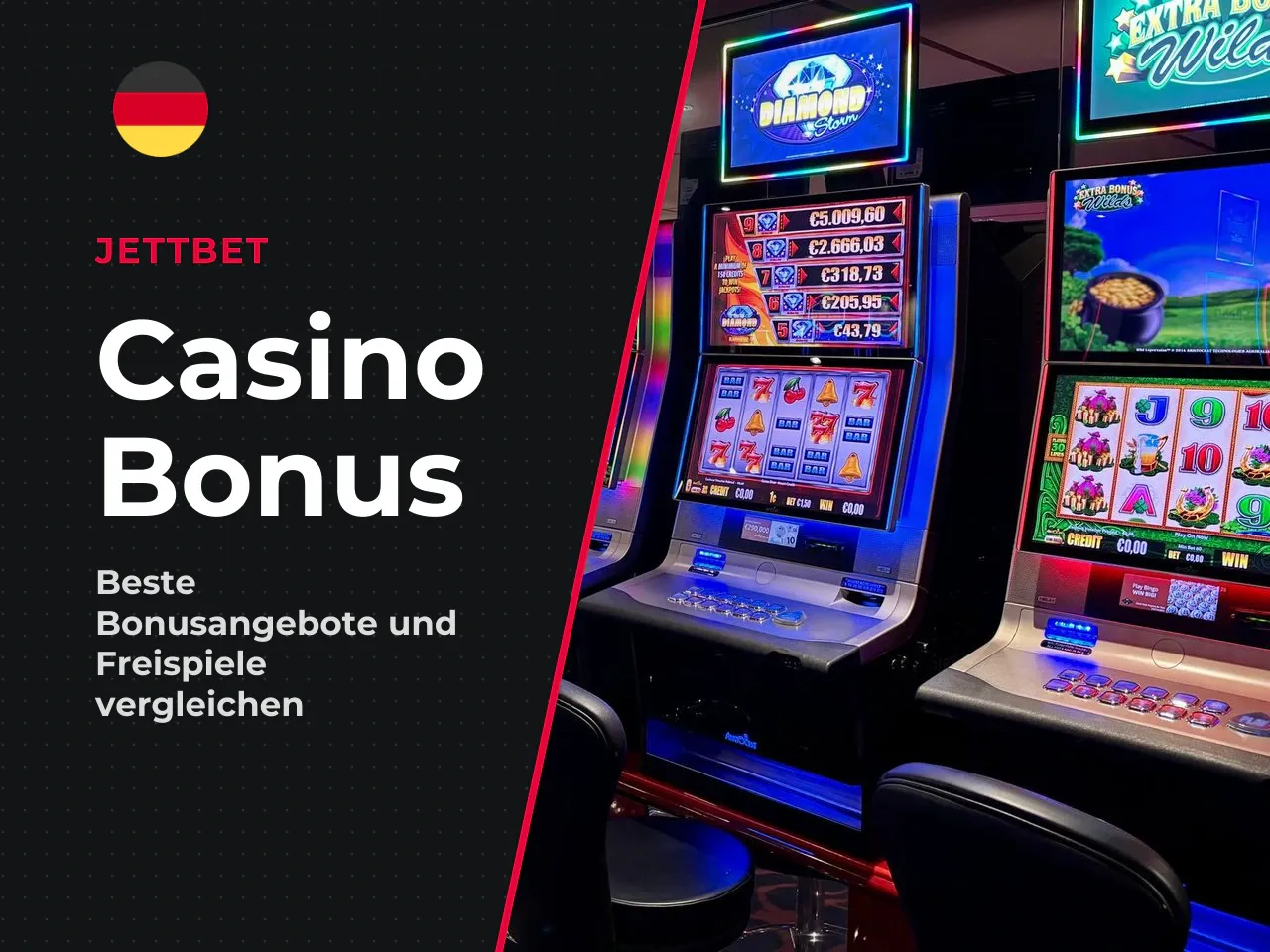 22 Willkommensbonus, Freispiele und Bonusbedingungen vergleichen