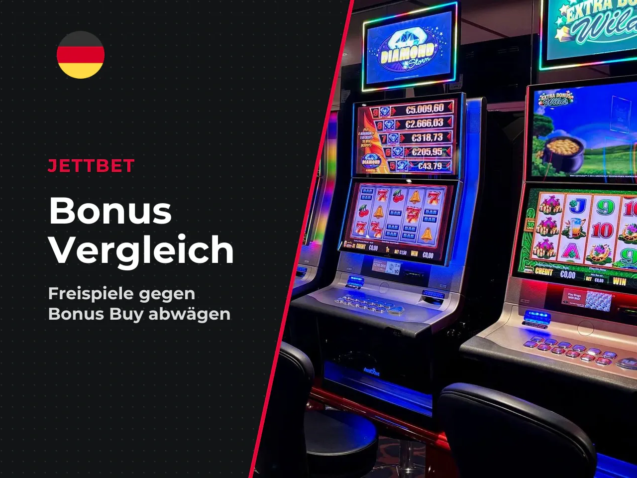 Freispiele und Bonus Buy im Vergleich