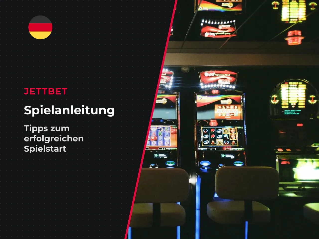 Einsatz wählen und den Spielmodus starten