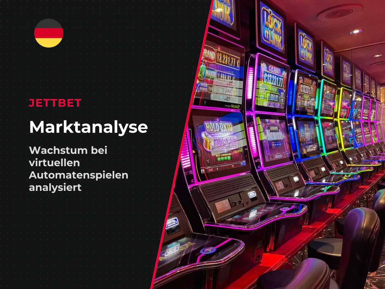 Marktumfeld. Virtuelle Automatenspiele sind das wachstumsstärkste