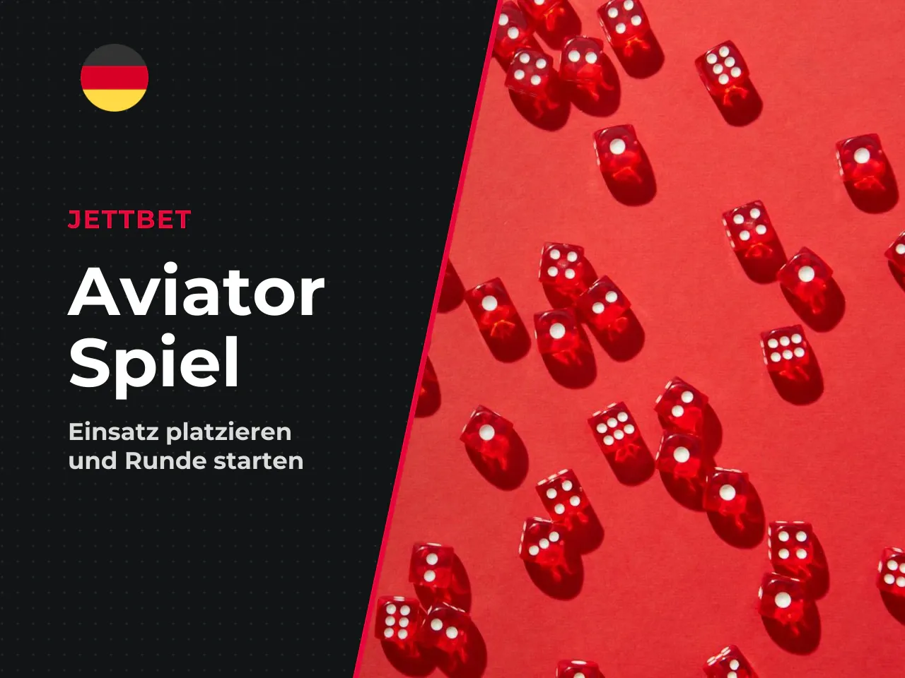 Einsatz platzieren und Aviator Runde starten