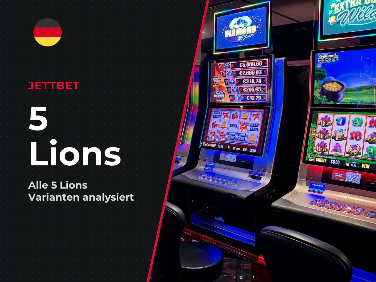 Vergleich der 5-Lions-Reihe von Pragmatic Play