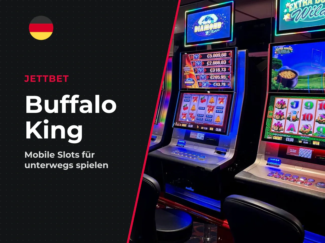 Buffalo King mobil auf dem Handy