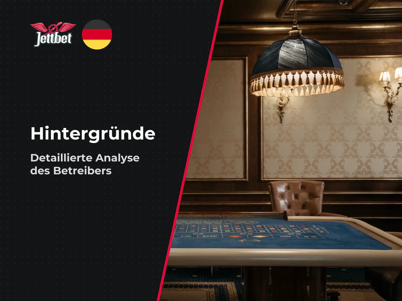 Entstehung, Betreiber und regulatorische Verortung. Jettbet