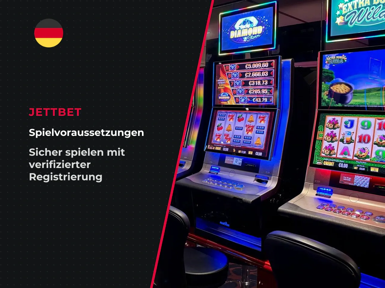 Für das Echtgeldspiel sind Registrierung, Identitätsprüfung