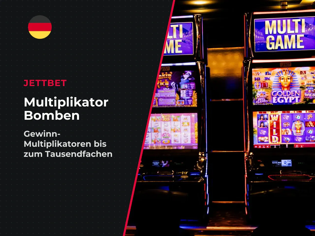 Multiplikator-Bomben. Ausschließlich in den Freispielen erscheinen